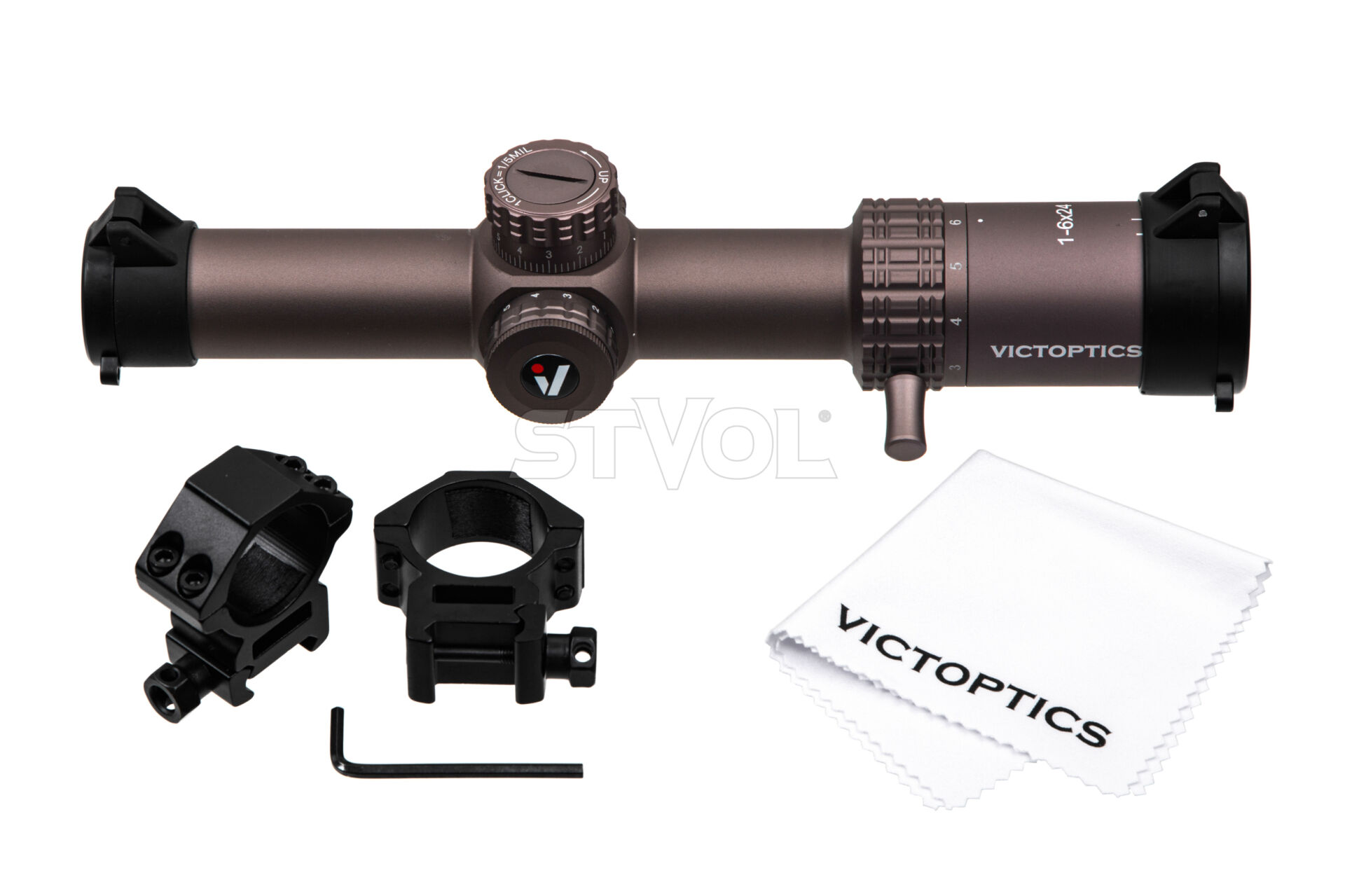 Прицел оптический Vector Optics S6 1-6X24 (30 мм) Illum. SFP FDE