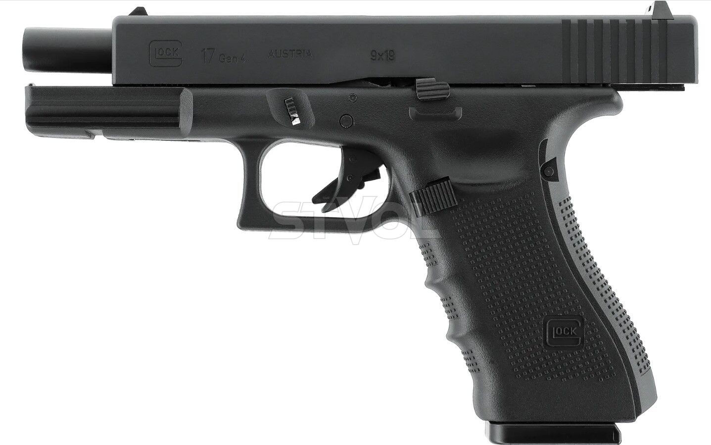 Пневматический пистолет GLOCK 17 Gen4 Blowback кал. 4,5 мм (с
