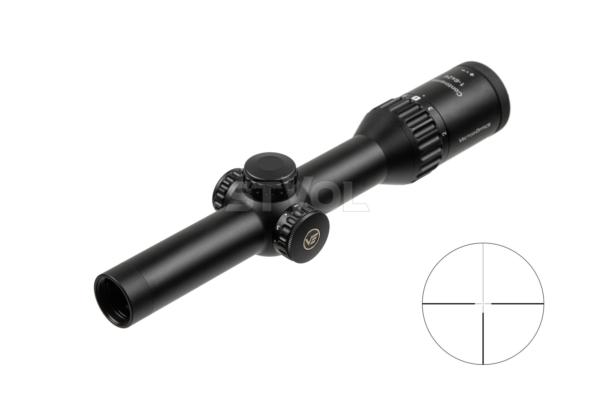 Прицел оптический Vector Optics Continental 1-6x24 (30 мм) illum