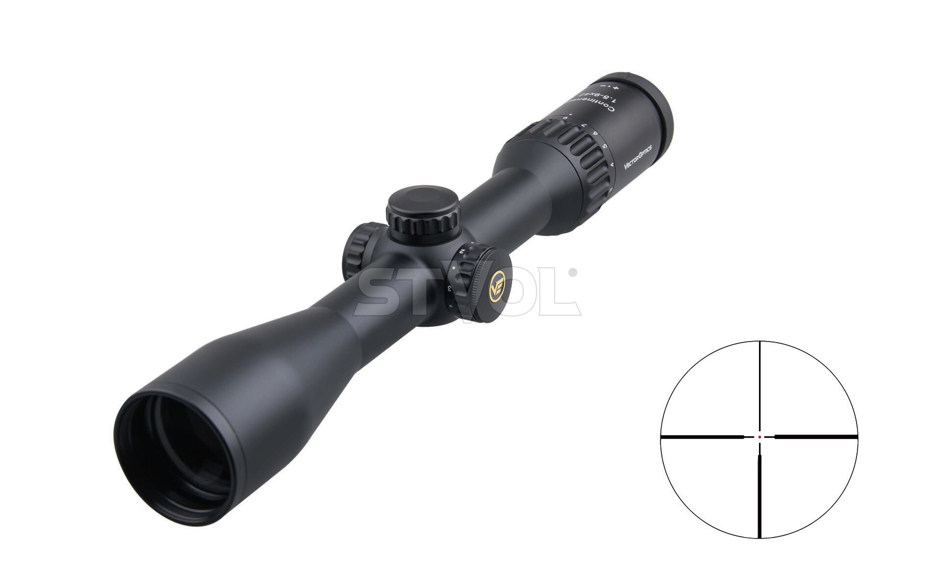 Прицел оптический Vector Optics Continental 1.5-9x42 (30 mm) illum