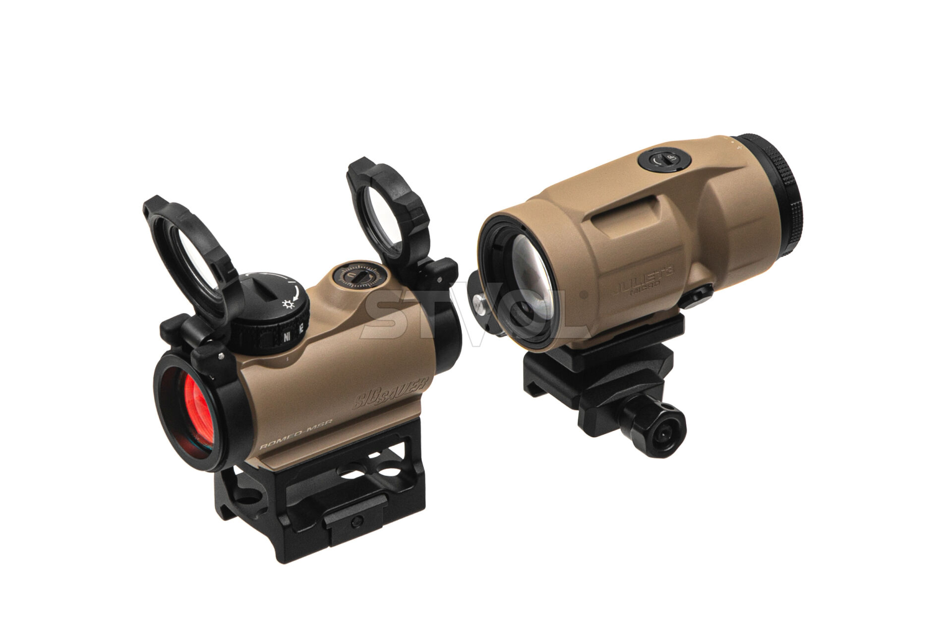 Комплект Sig Optics колiматор ROMEO-MSR 2 MOA та магнiфер JULIET3