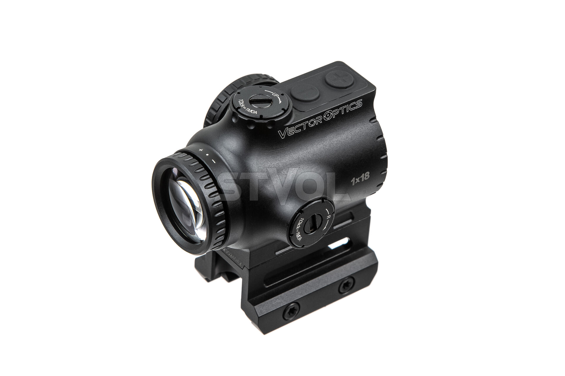 Приціл призматичний Vector Optics Paragon 1x18 X-Micro Red and