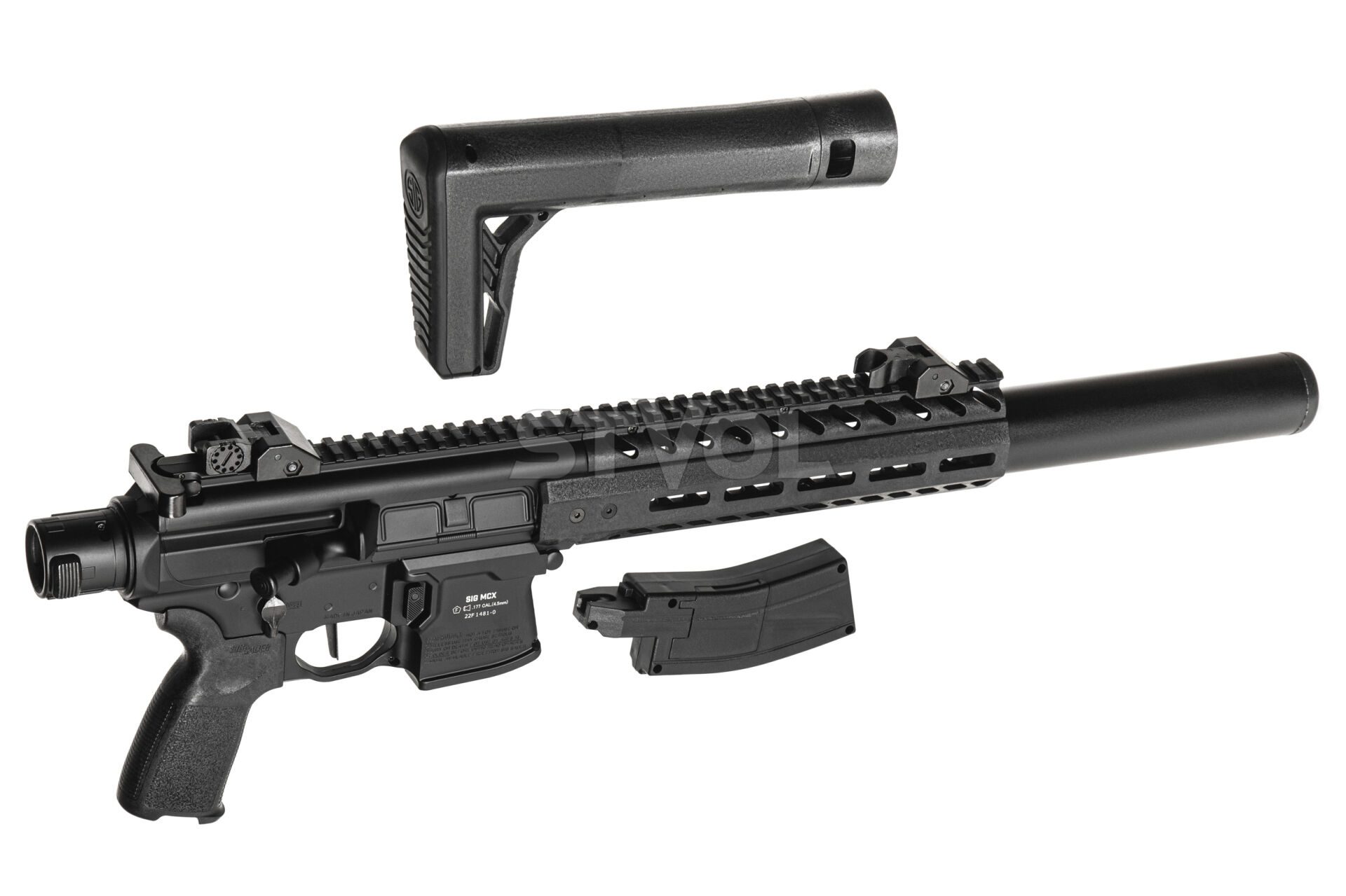 Гвинтівка пневматична Sig Sauer MCX GEN II кал.177 чорна купити в