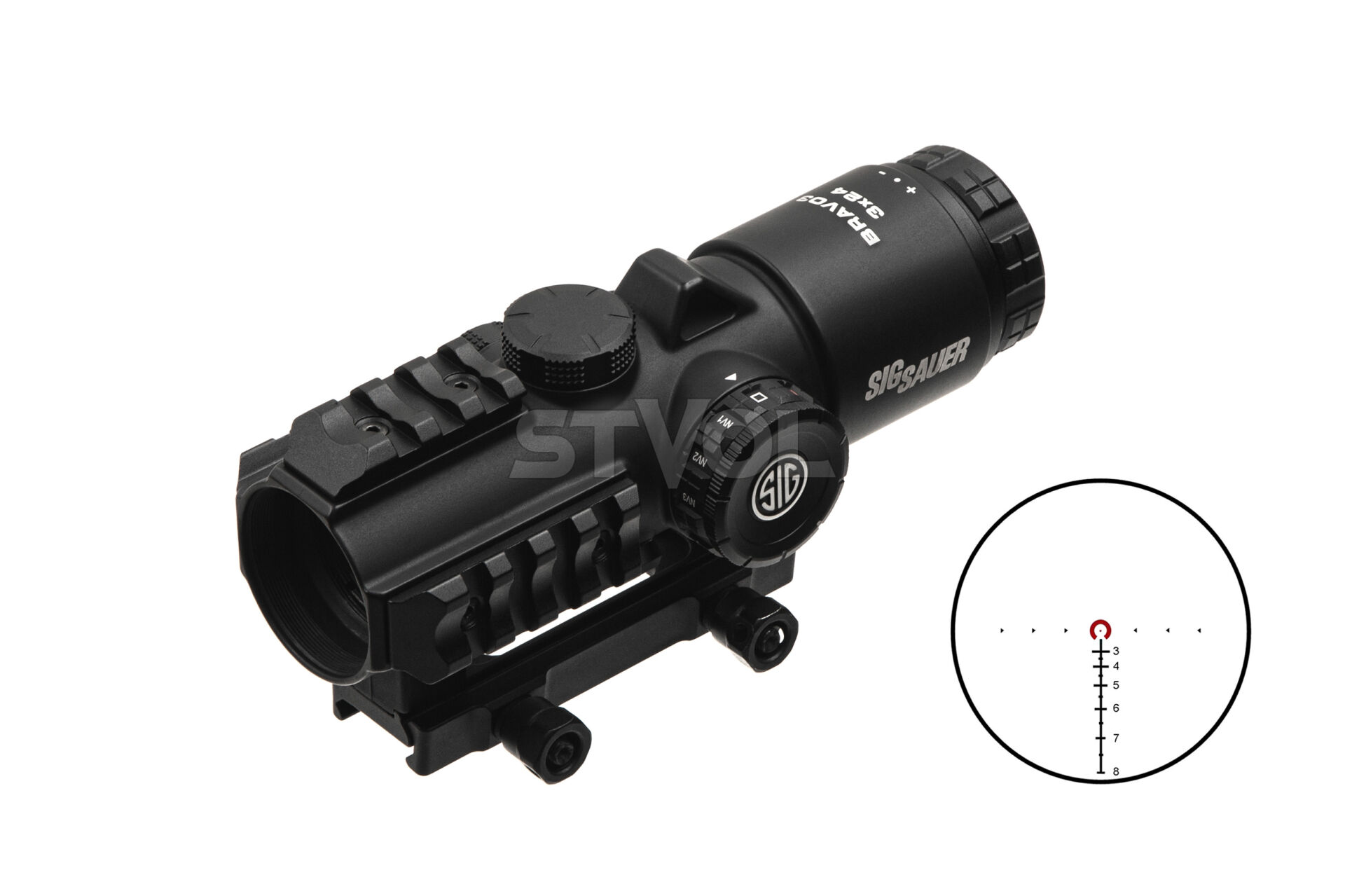 Приціл призматичний Sig Optics BRAVO3 BATTLE SIGHT, 3X24MM