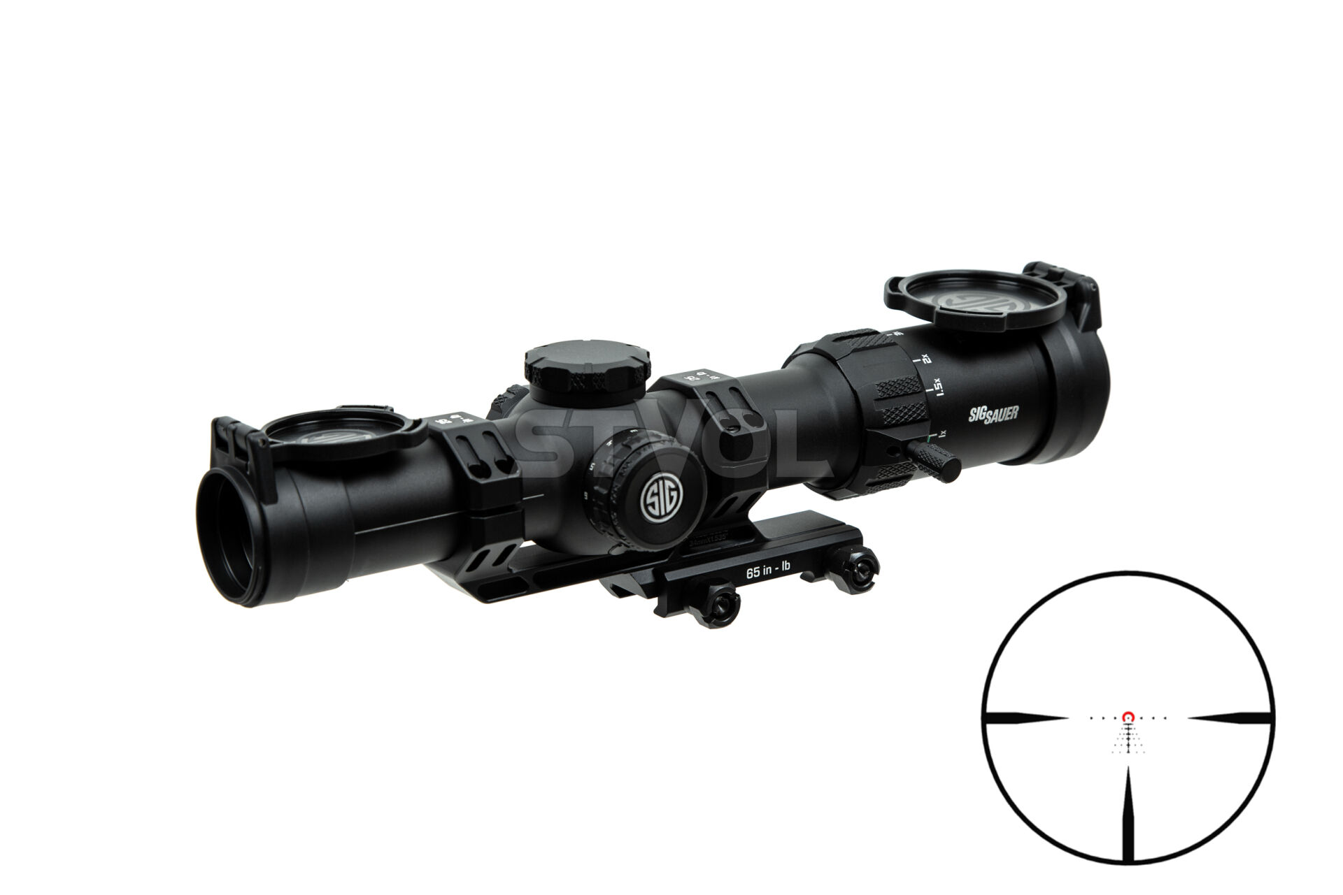Прицел оптический SIG Optics TANGO MSR 1-10X28MM, 34MM, SFP. Сетка