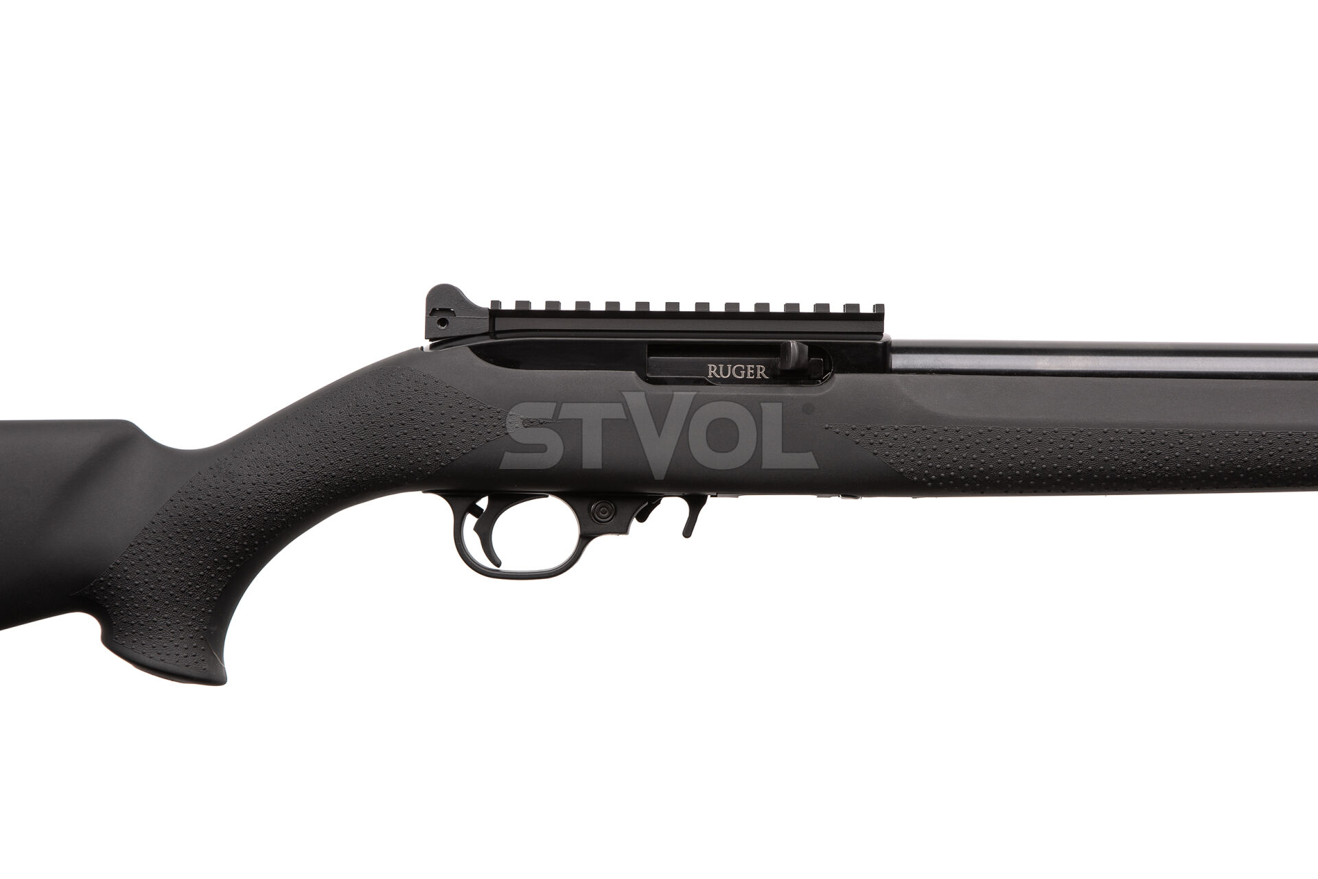 Карабин охотничий RUGER 10/22® Carbine Black Hogue OverMolded кал