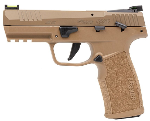ПистолетспортивныйSigSauerP322CoyoteTacpacMSOR22lr