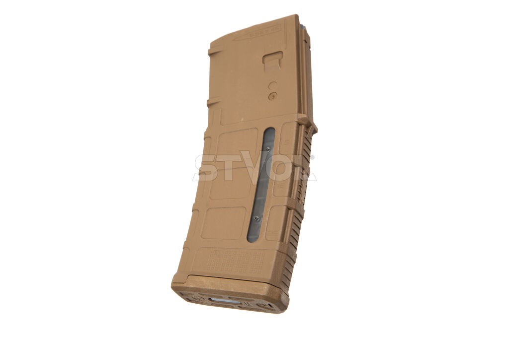MAG556-MCT Магазин Magpul PMAG 30 AR/M4 GEN M3 Window FDE, 5.56x45