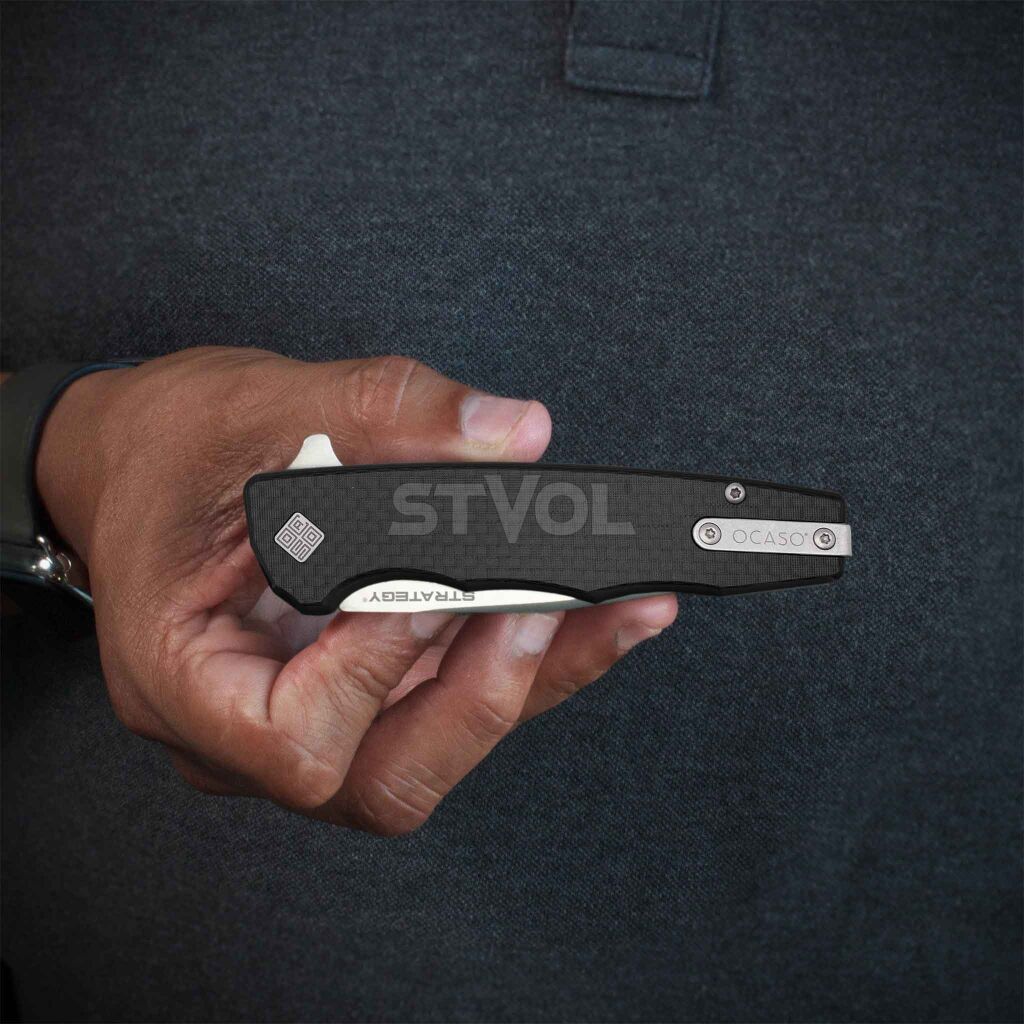 Ніж Ocaso "Strategy", Carbon Fiber + G-10, Satin фото 4