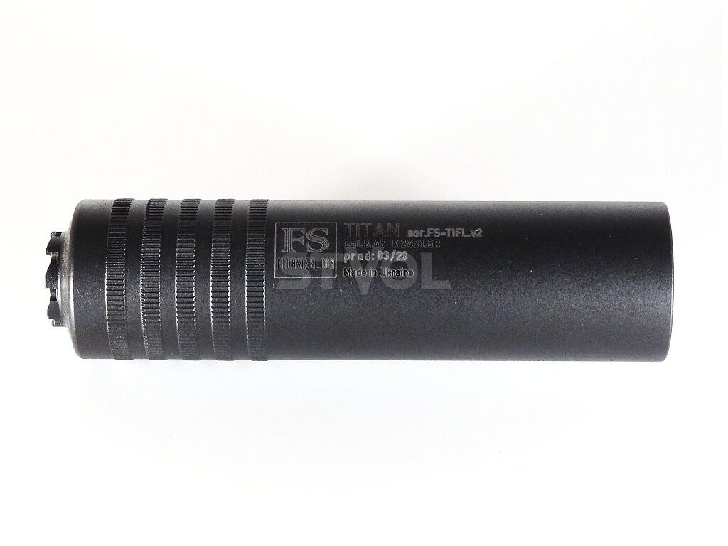 Глушитель Титан FS  Long кал. 5,45 м24х1,5R ser.FS-T1FL.v2