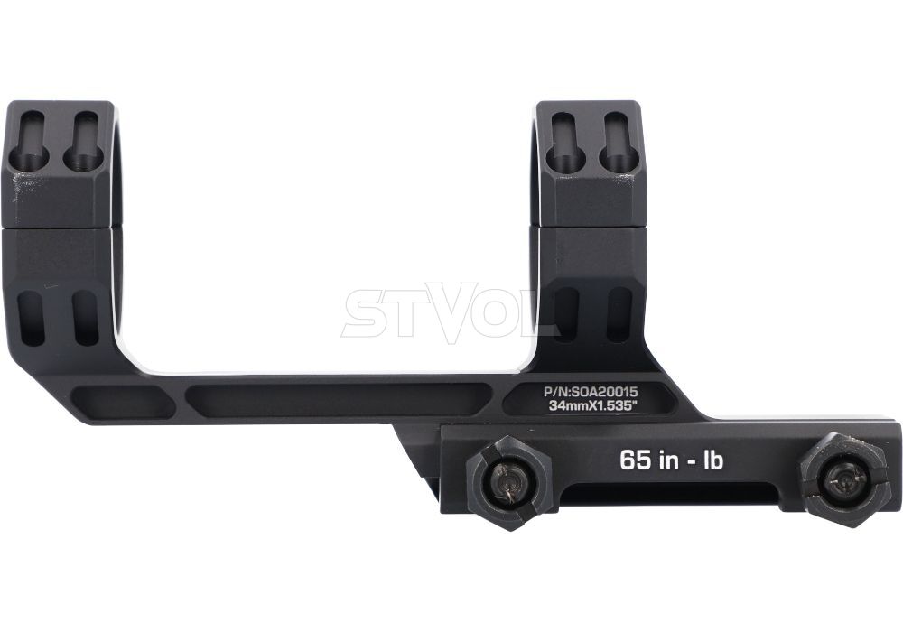 Моноблок SIG Optics ALPHA-MSR SCOPE MOUNT, 34MM, 1.535, BLK фото 3