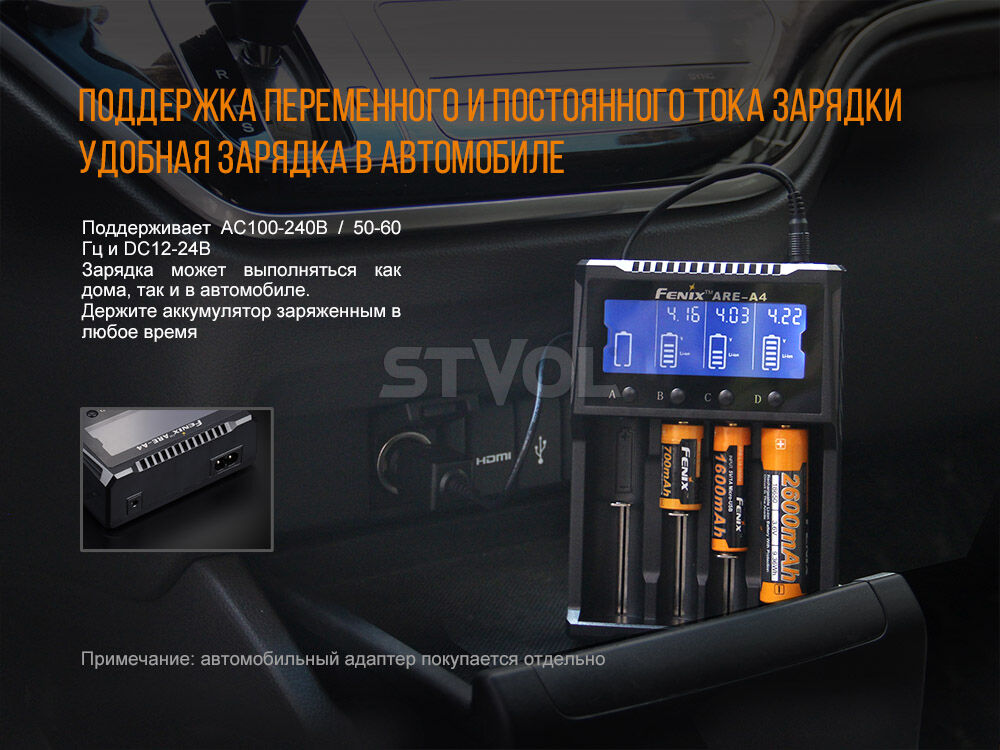 ARE-A4 Зарядное устройство Fenix ARE-A4 фото 9