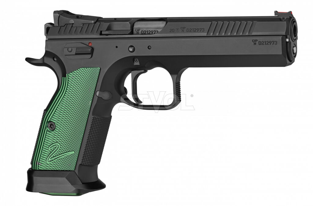 Спортивний пістолет CZ TS 2 RACING GREEN, 9x19 фото 2