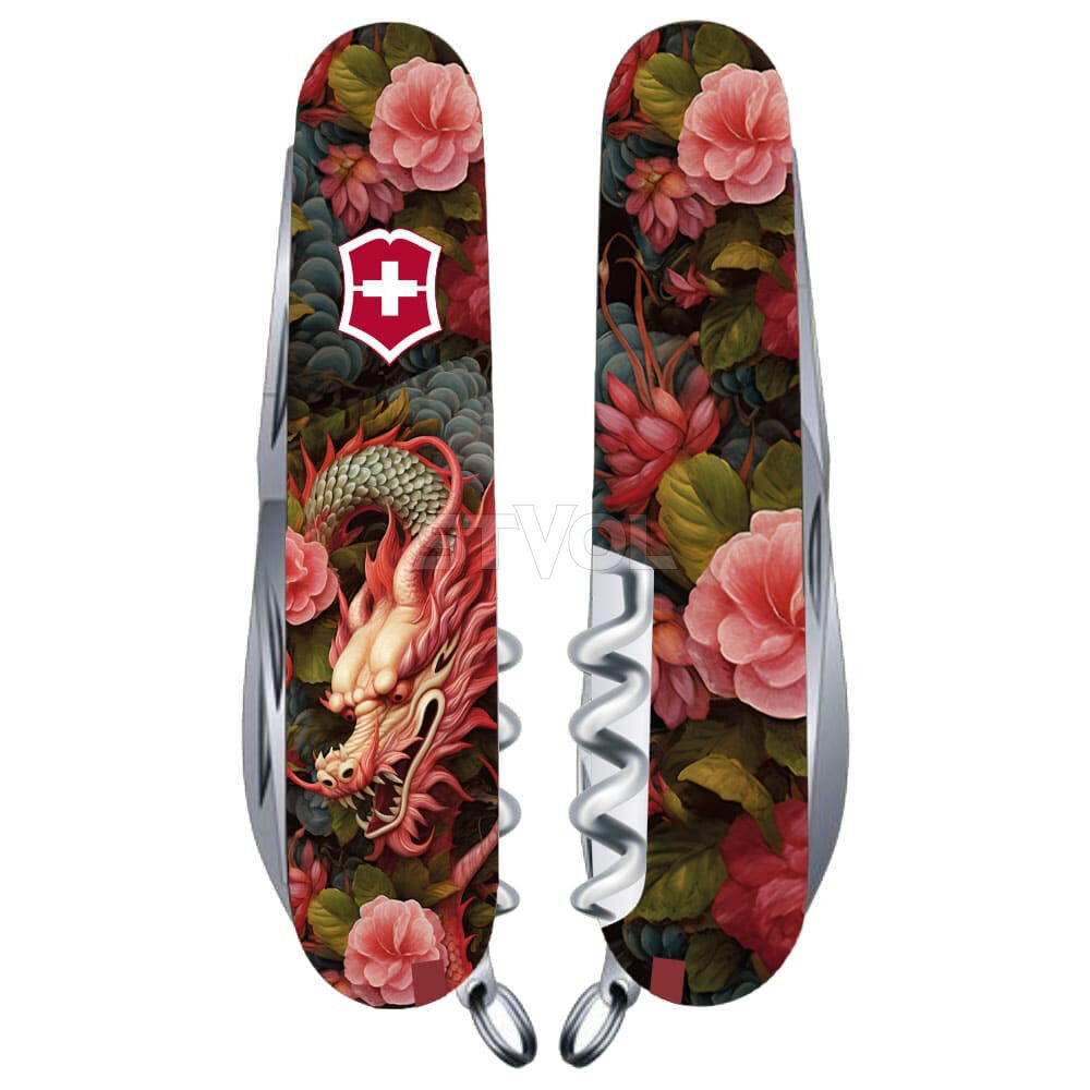 Ніж Victorinox Swiss Army Spartan Zodiac Китайський зелений дракон фото