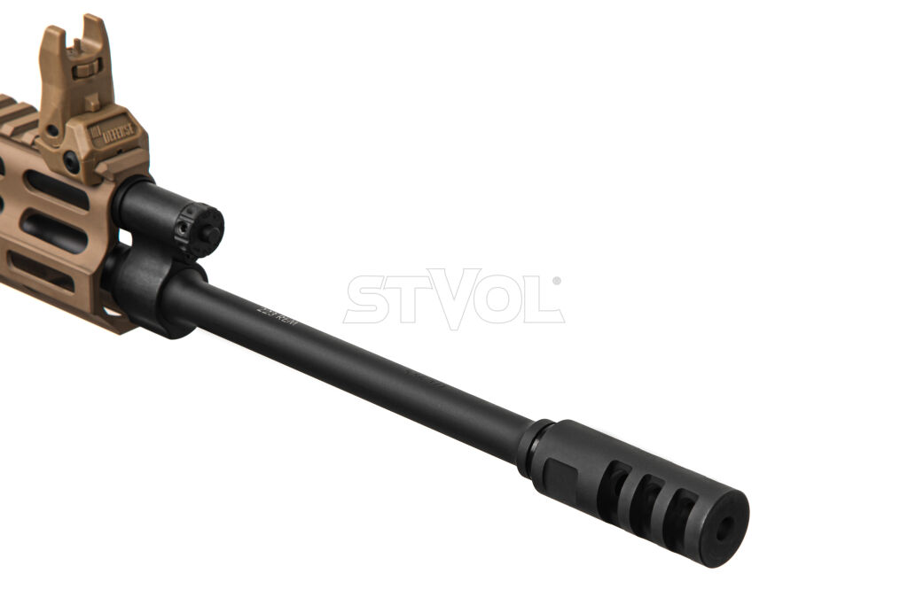 Карабін нарізний Robinson XCR-L 223REM 16" Gas Piston 1:7 Lightweight M-Lok FDE фото 10