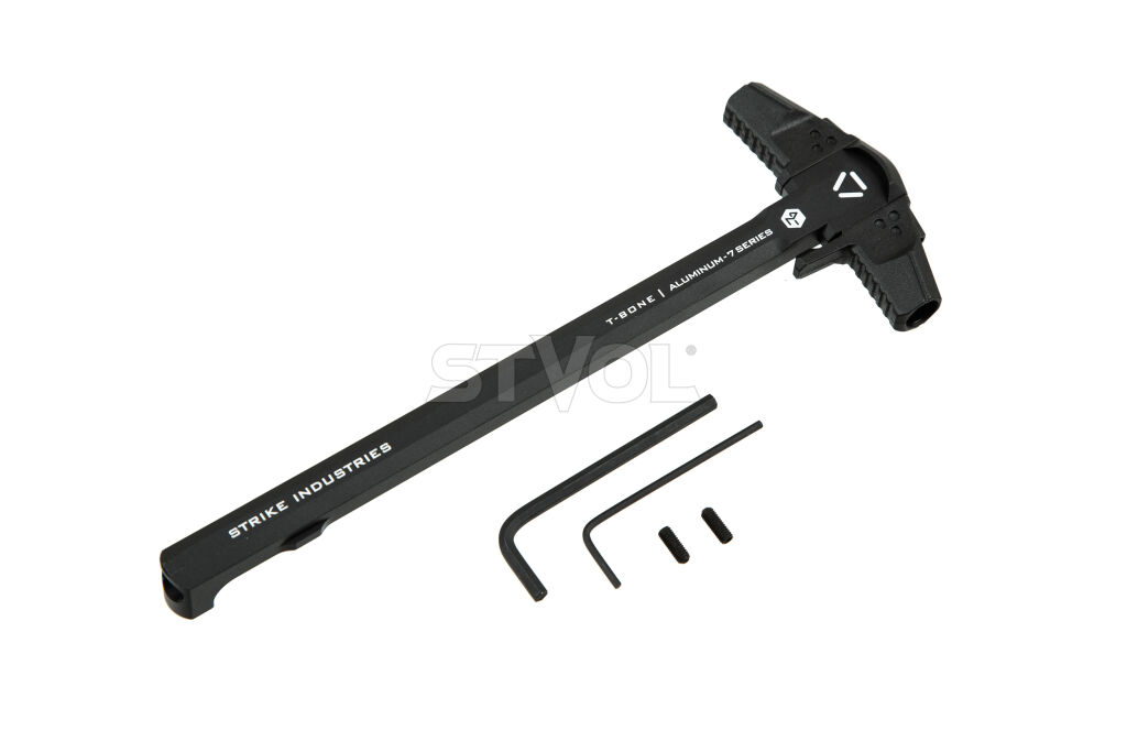 SI-AR-TBCH-223-BK-BK Рукоятка заряжания SI AR-15 T-Bone Black Фото 2