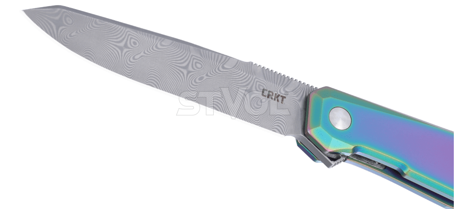Ніж CRKT "Facet™ Titanium Iridescent" фото 2