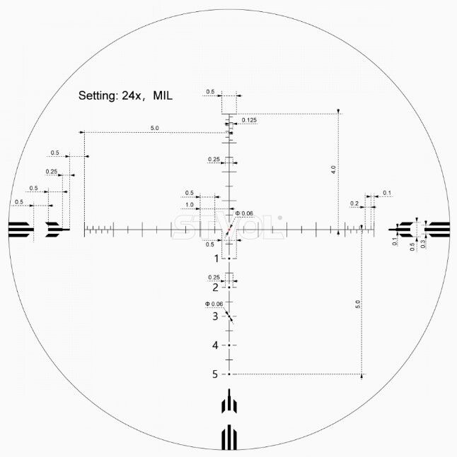 Приціл оптичний Vector Optics Orion Pro Max 6-24x50 (30 мм) HD illum. SFP VOR-6 MIL фото 9
