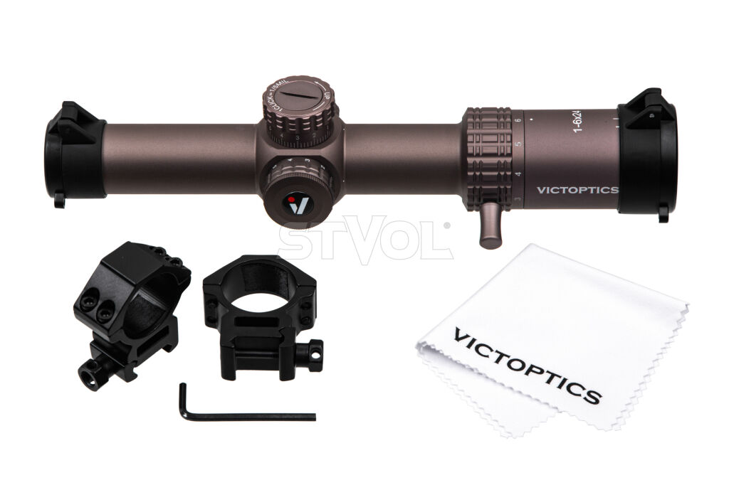 Прицел оптический Vector Optics  S6 1-6X24 (30 мм) Illum. SFP FDE Фото 6