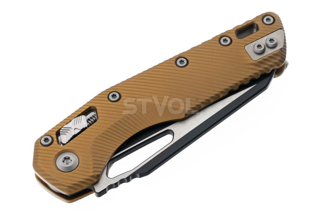 Ніж Microtech MSI SE, fluted black, алюміній, tan фото 4