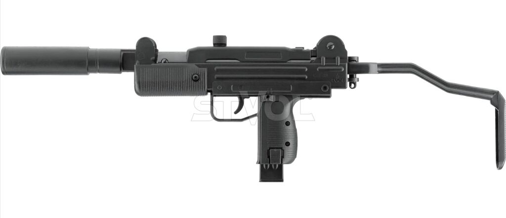 Пневматический пистолет-пулемёт Umarex IWI Mini UZI  кал.4,5мм
