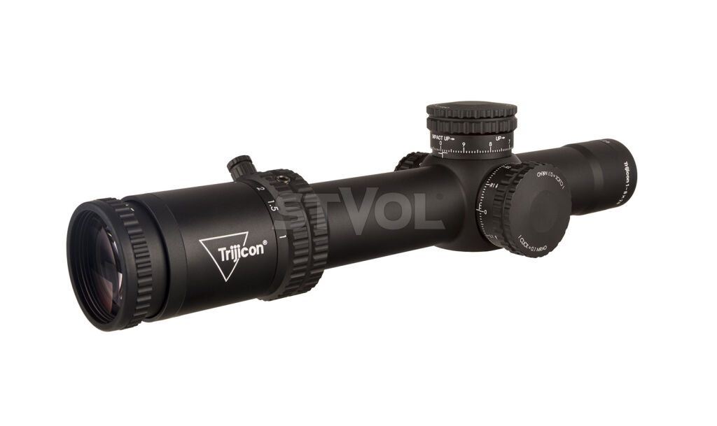 Приціл оптичний TRIJICON Credo 1-8x28 (34 мм) illum. Red/Green MRAD Segmented Circle фото 4