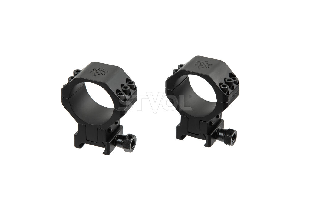 Кольца Vector Optics X-Aссu 34 мм на Вивер/Пикатинни с регулируемой высотой 34,5-40,5 мм Фото 2