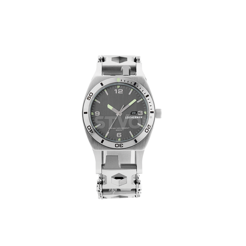Годинник-браслет Leatherman Tread Tempo (срiбло) фото 3