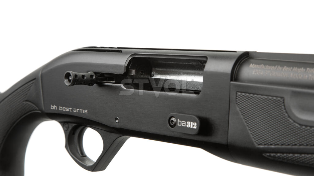 Рушниця мисливська BESTHUGLU BA312 BLACK, 12/76, 22" з чоком-подовжувачем ствола фото 5