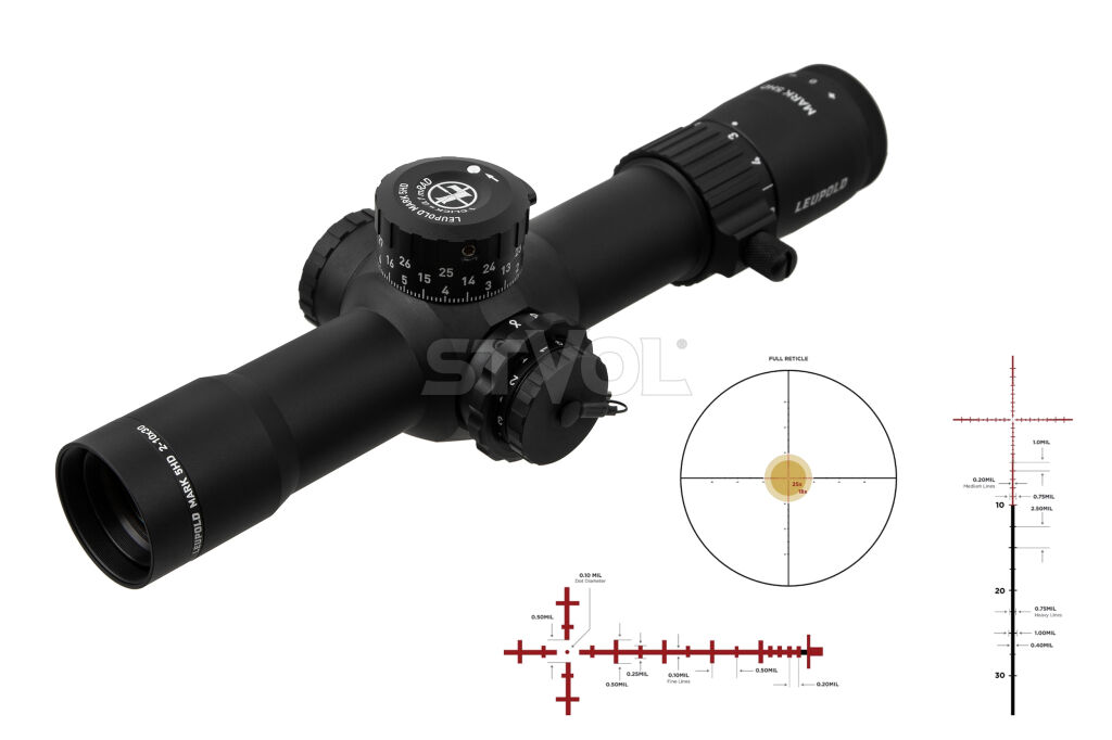 Приціл оптичний LEUPOLD Mark 5HD 2-10x30 (35mm) M5C3 FFP Illum. TMR фото