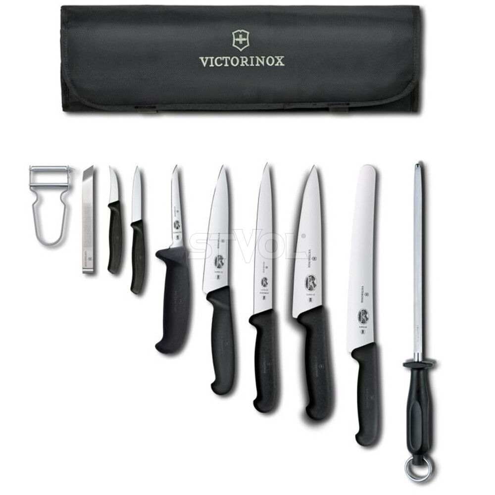 Набор кухонный Victorinox Chef’s Knife Roll Starter Set, 10 предметов