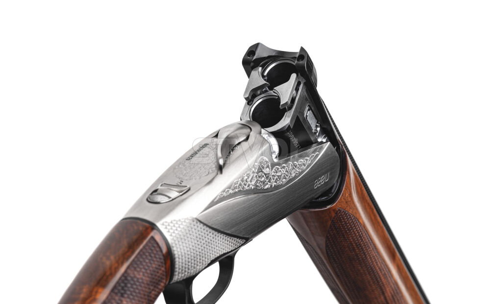 Ружье охотничье Benelli 828U Silver 12ga 26" фото 4