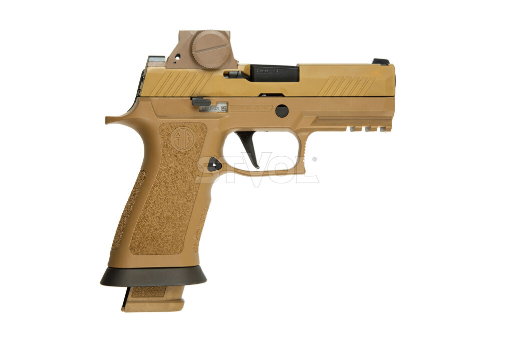 Пистолет спортивный Sig Sauer M18X 9MM, 3.9IN, X-SERIES, COY, ROMEOM17, (3) 21RD STEEL MAG Фото 3