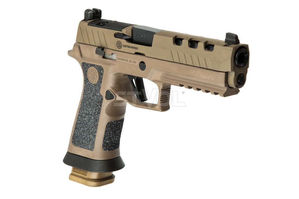 Пістолет спортивний Sig Sauer P320 9MM, 5IN, DH3, COYOTE, (3) 21RD STEEL MAG, RAIL фото 4