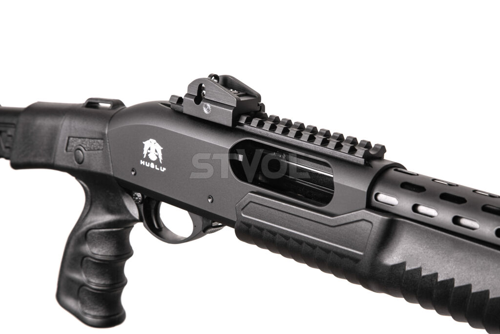 ATROX Tactic Plus Black Telescopic Stock 12/47 см Рушниця гладкоствольна Huglu 7+1 фото 4