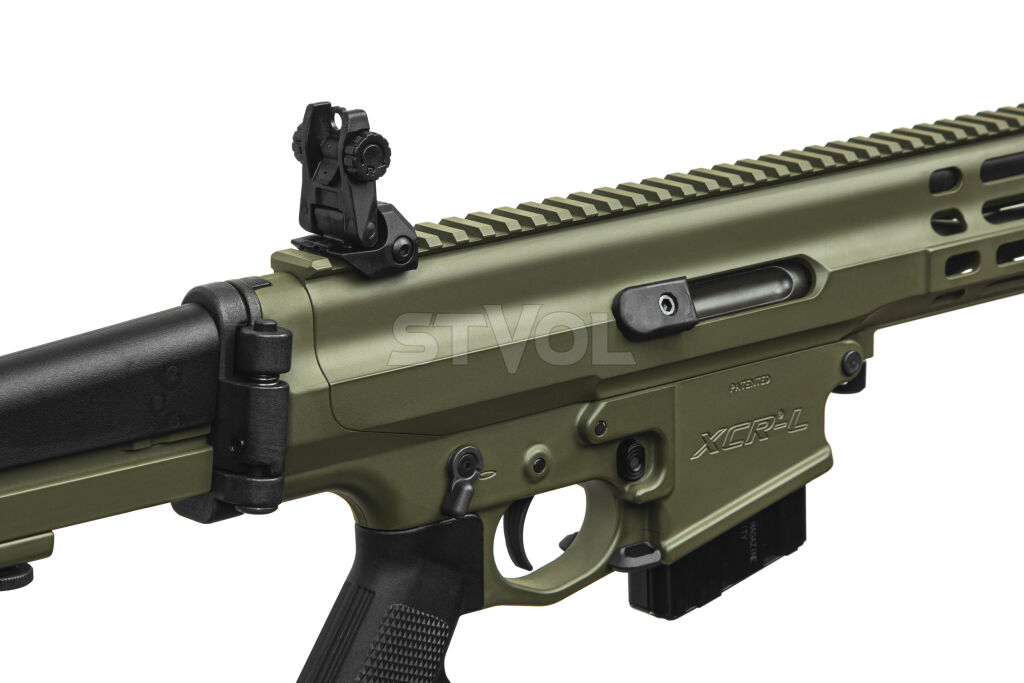 Карабин нарезной Robinson XCR-L 223REM 16" Gas Piston 1:7 Lightweight M-Lok Green Фото 4