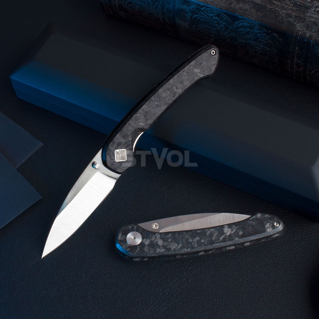 Ніж Ocaso "Seaton", Large, Carbon Fiber, Satin фото 3