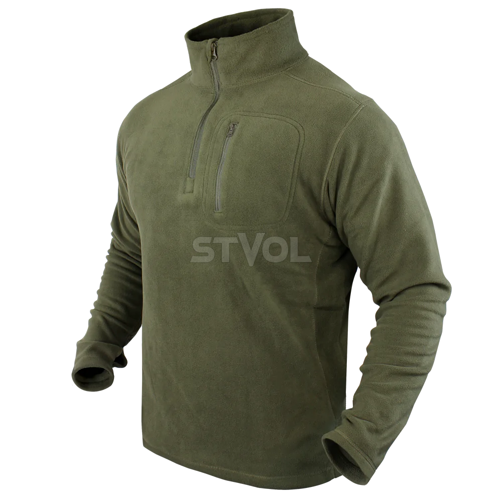 Свитер флисовый Quarter Zip Condor (olive) фото