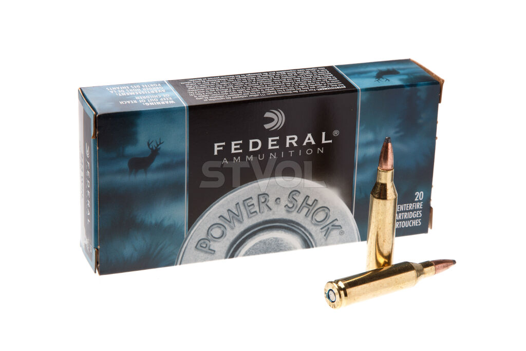 Патрон нарезной Federal Power-Shok 243 win JSP 100GR (6,48 г)