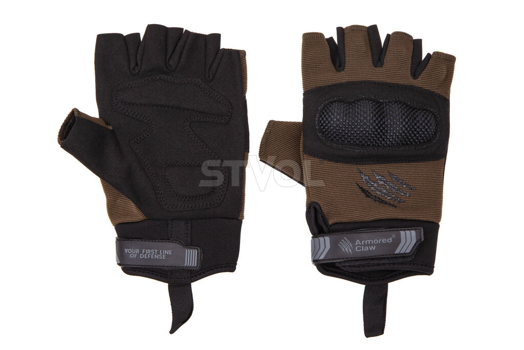 Перчатки тактические Armored Claw Shield Cut Olive Фото 3