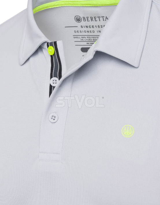 Футболка чоловіча Tech Corporate LS "Beretta" (ice grey) фото 3