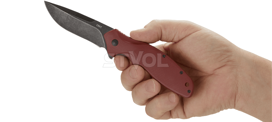 Нож CRKT "Shenanigan™ maroon Фото 7
