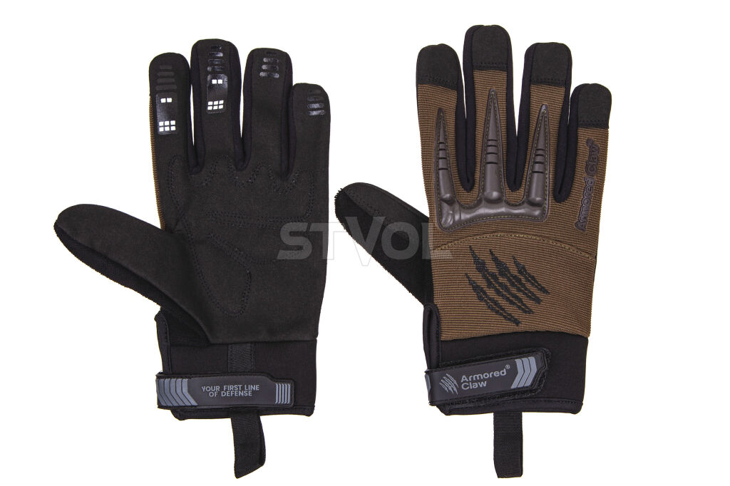 Перчатки тактические Armored Claw BattleFlex Olive Фото 3