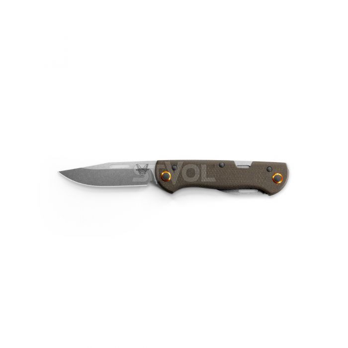 Ніж Benchmade "Weekender", 2 клинки, олива фото 2