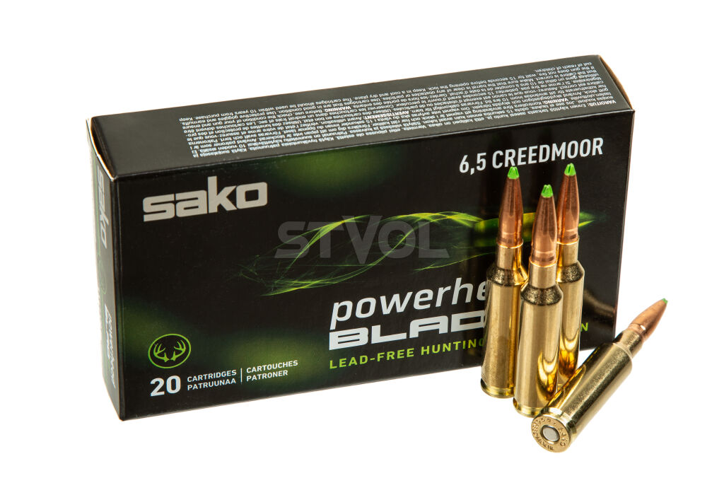 Патроны нарезные  Sako Powehead Blade 6.5 Creedmoor Rem SP 120Gr (7,8 г)