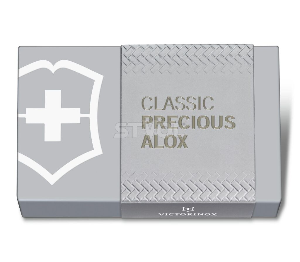 Нож Victorinox Classic SD Precious Alox Infinite Grey Фото 5