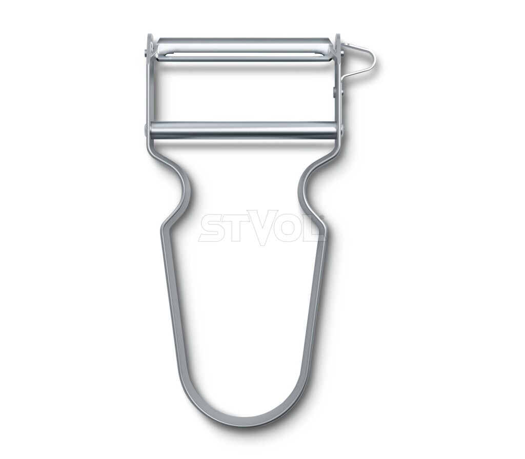 Овощечистка Victorinox REX Steel, сталева, одностороння гладка РК фото