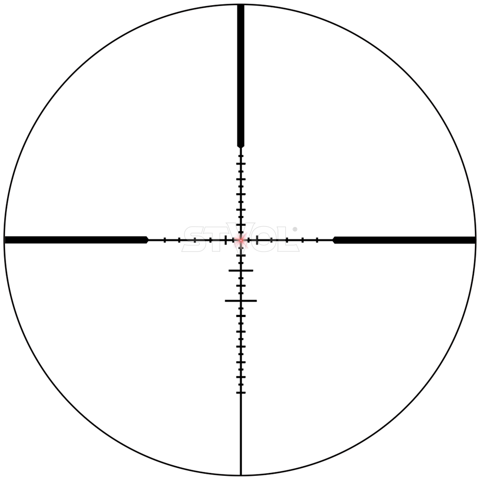 Прицел оптический Vector Optics Hugo 3-12x40i (25,4 мм) SFP illum. Fiber VHU-3 MIL Фото 2