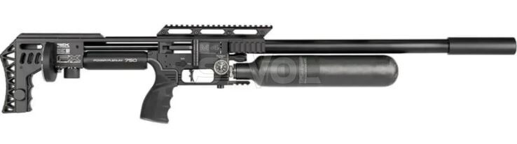 Пневматична редукторна гвинтівка FX Airgun M4 Sniper Black .177 кал фото 2