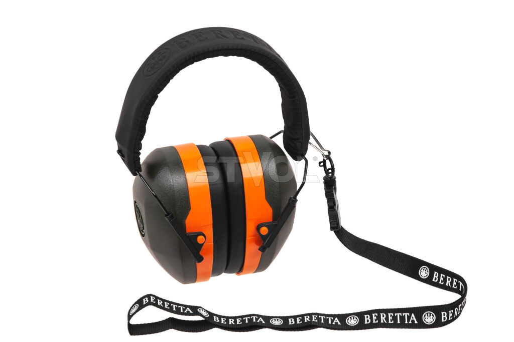 Навушники "Beretta" Earphones GridShell Passiv (зелений+помаранчевийі) фото